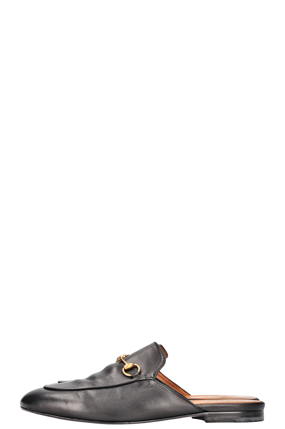 Luxury Gucci Trending 2025 Princetown Mules Leather Black