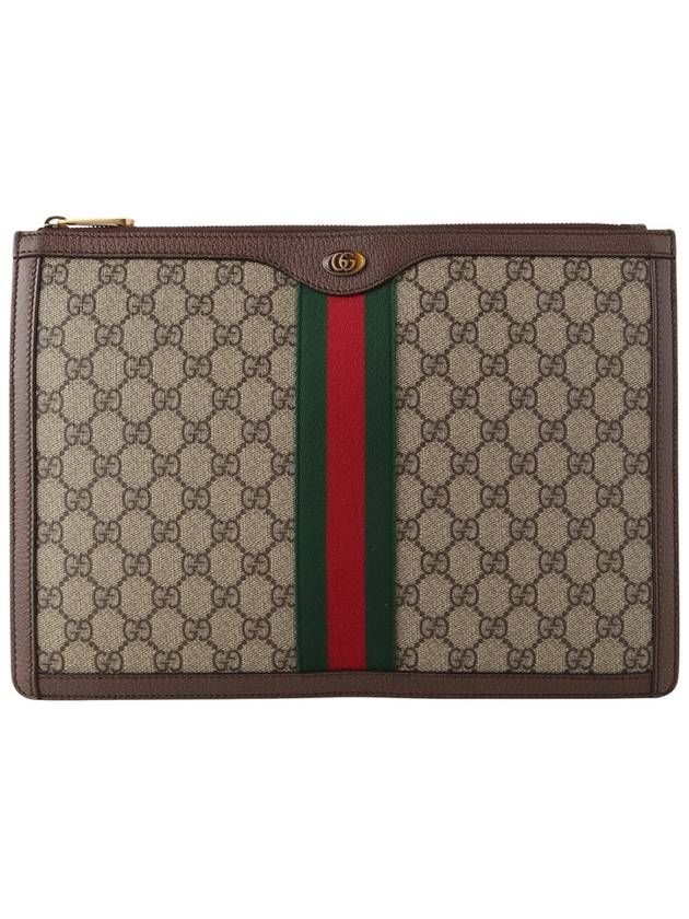 Luxury Gucci Trending 2025 523359 GG Supreme Ophidia Portfolio Clutch Bag 34092Y
