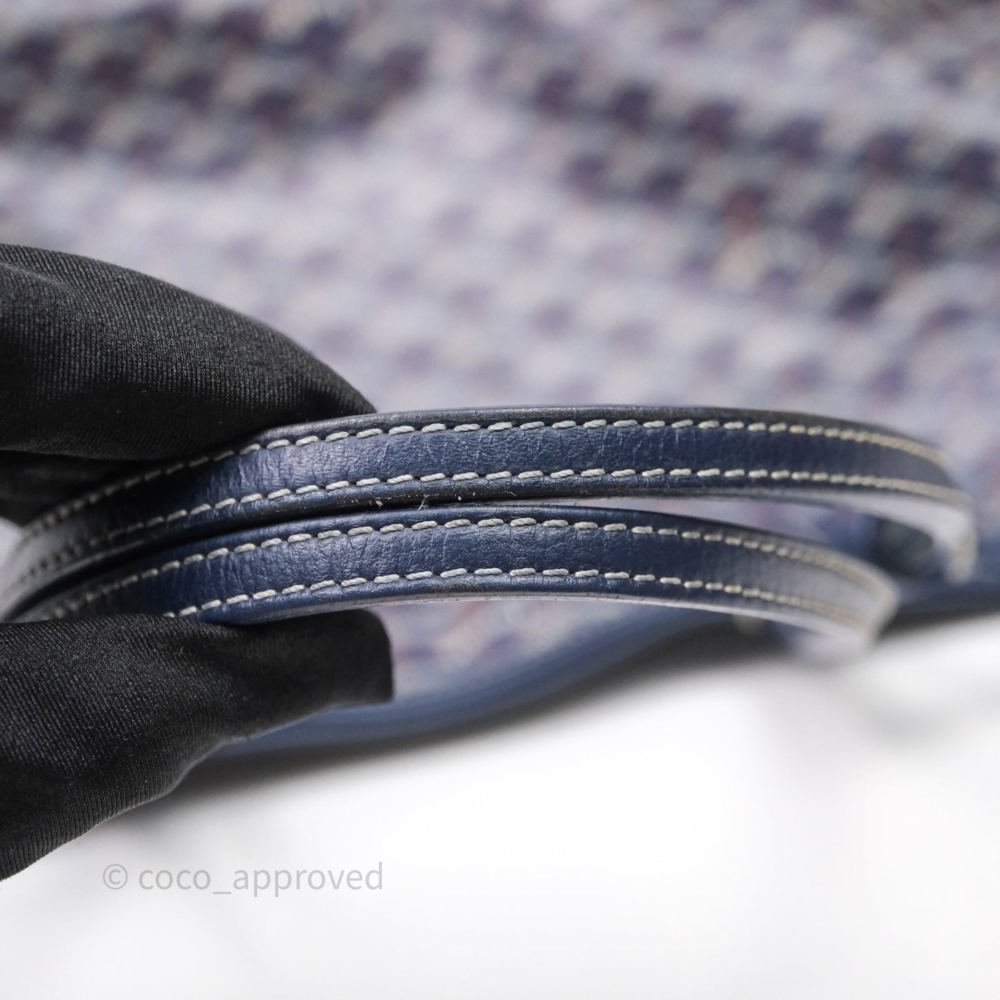 Goyard St Louis Tote PM Navy