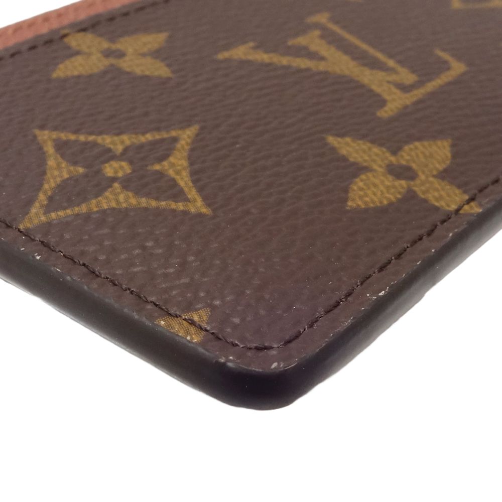 Louis Vuitton Louis Vuitton Monogram Card Case M61733 Brown Canvas Card Case M61733 in Great Condition