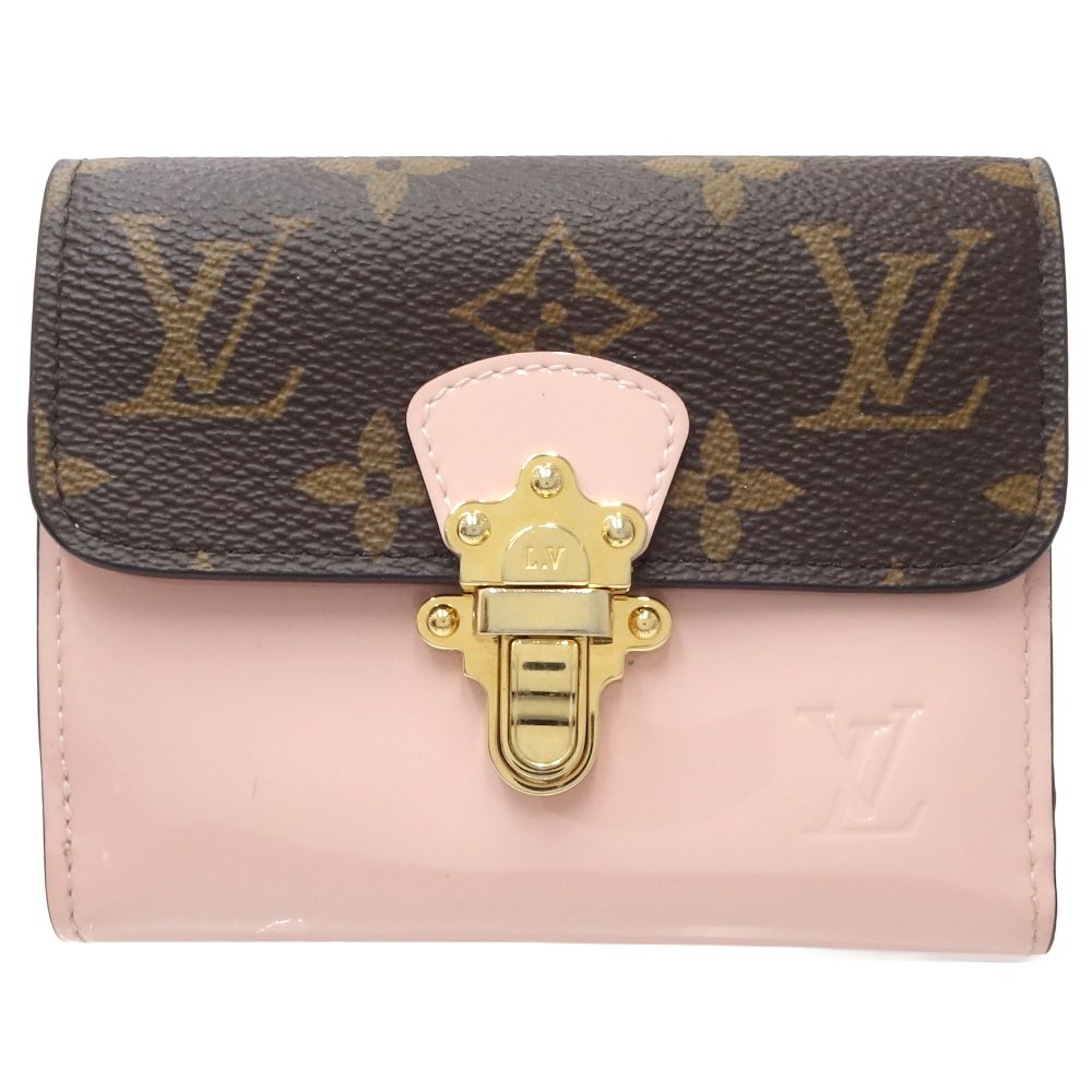 Louis Vuitton Louis Vuitton Monogram Trifold Wallet Cherrywood Compact Canvas Short Wallet M61911 in New Condition