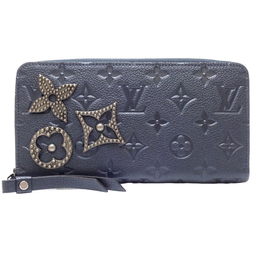 Louis Vuitton Zippy Wallet Flower Studs