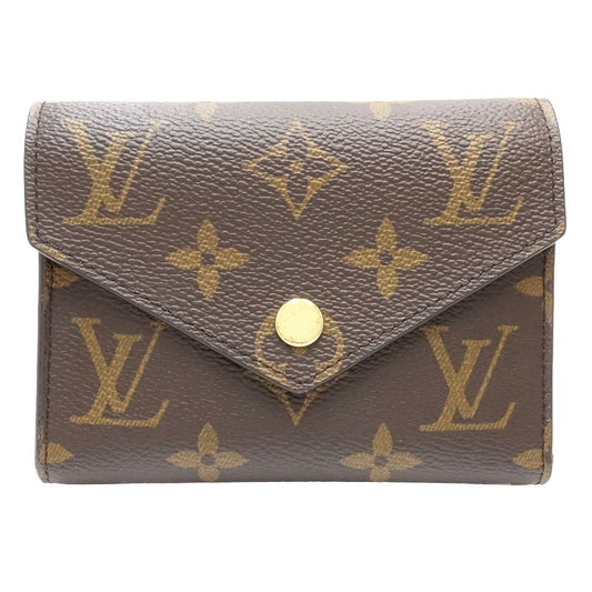 Louis Vuitton Louis Vuitton Monogram Wallet M62360 Canvas Short Wallet M62360 in Great Condition