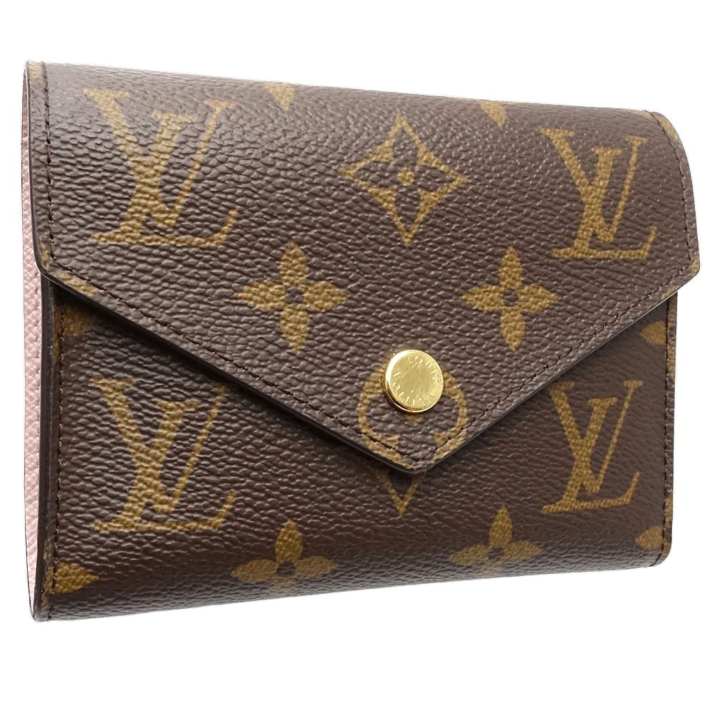 Louis Vuitton Louis Vuitton Monogram Wallet M62360 Canvas Short Wallet M62360 in Great Condition