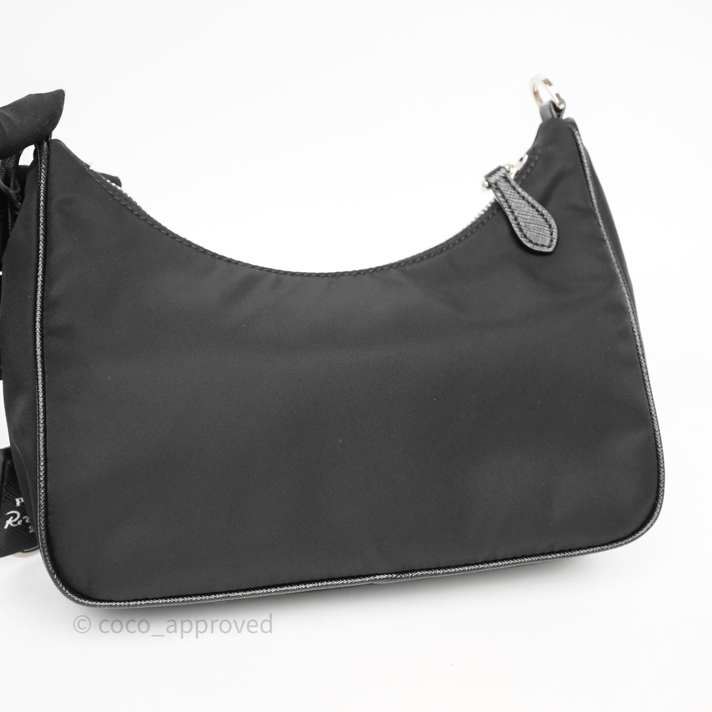 Prada Nylon Re-Edition 2005 Shoulder Bag Black