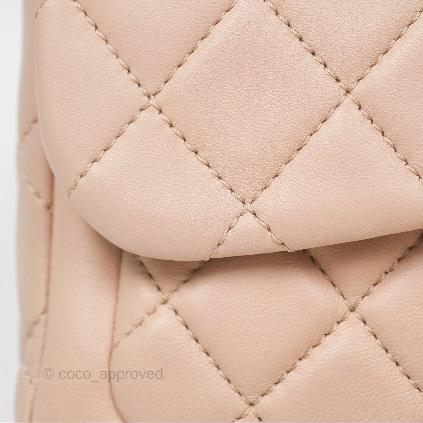 Chanel Flap Bag Pink Aged Gold Hardware