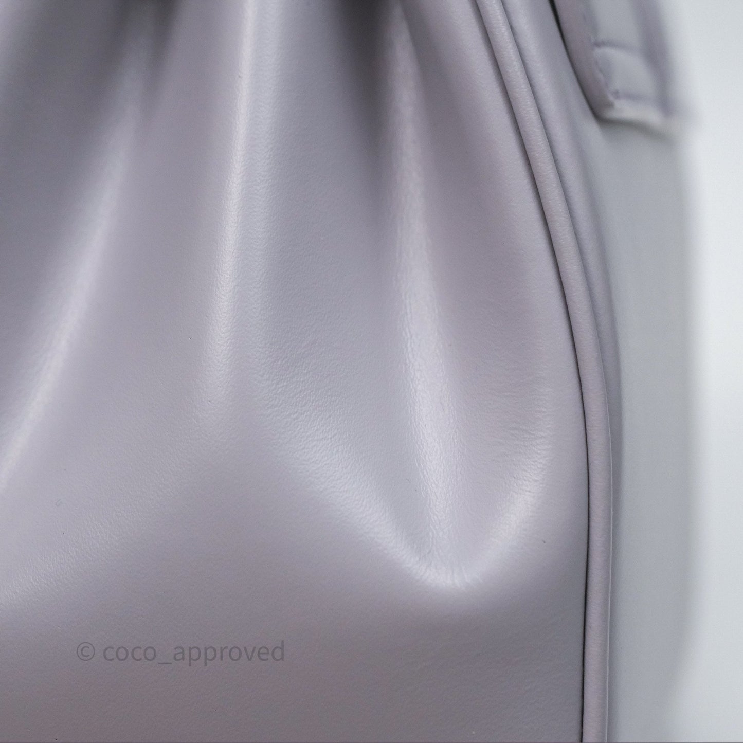 Celine Mini 16 Bag in Satinated Calfskin Light Lilac