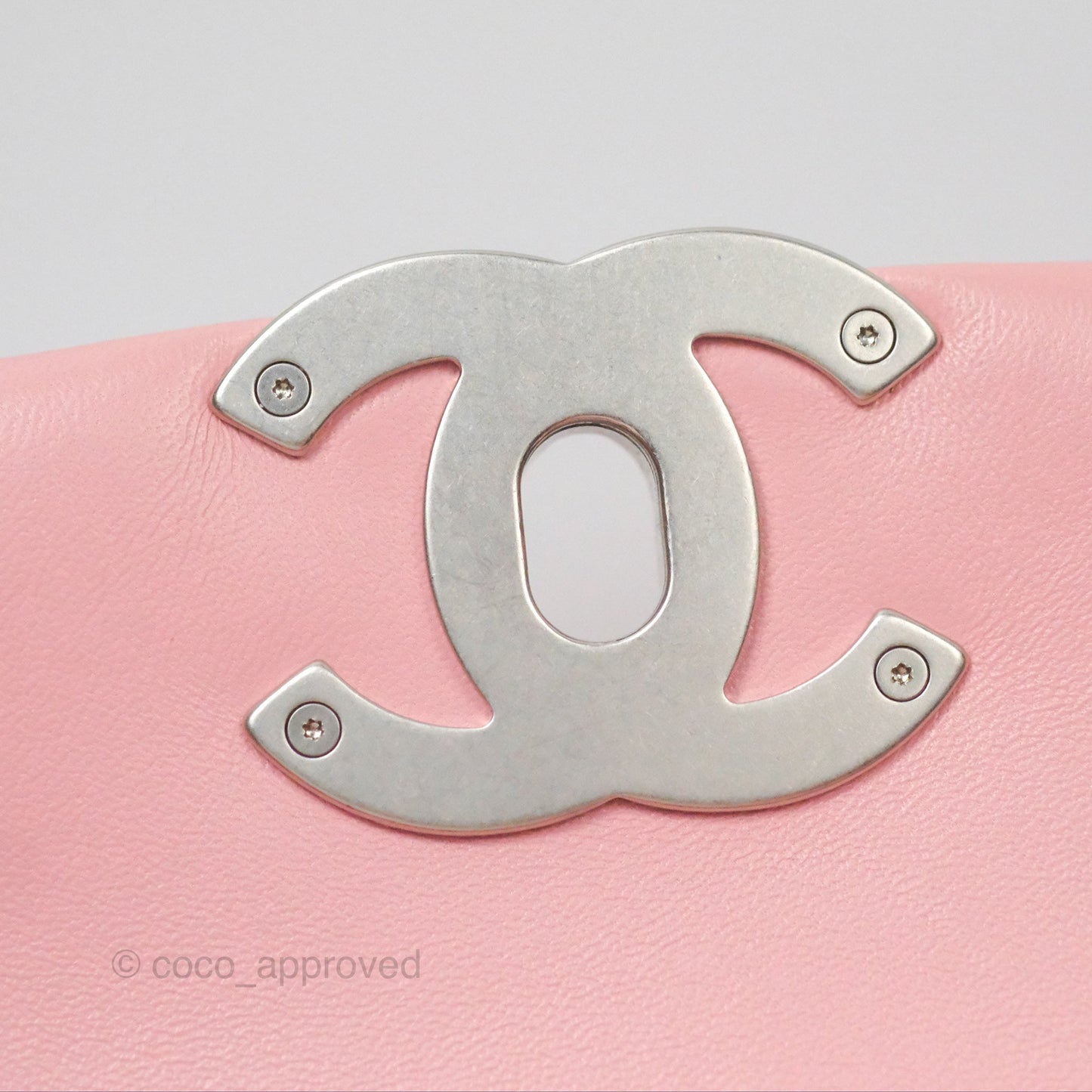 Chanel 19 Small Pink Lambskin Mixed Hardware