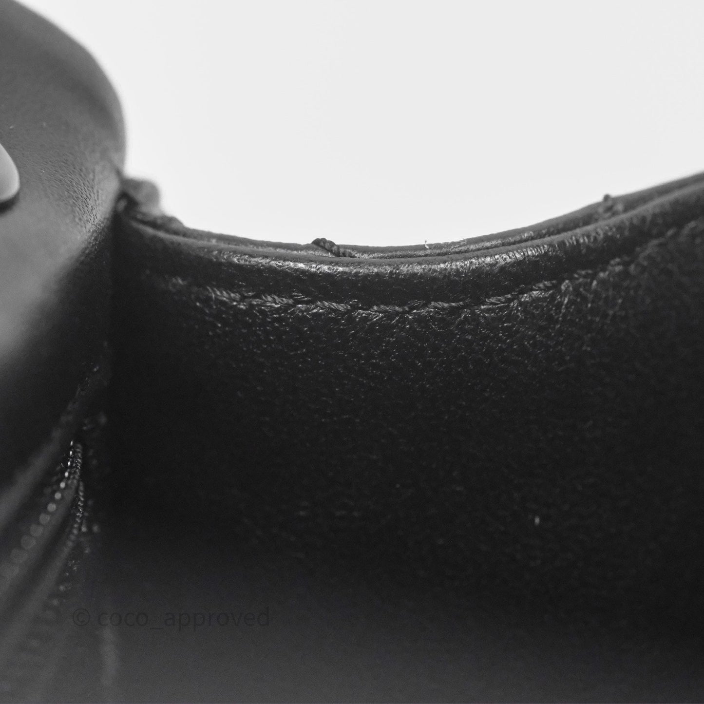 Chanel Quilted Mini Reissue 224 So Black Calfskin