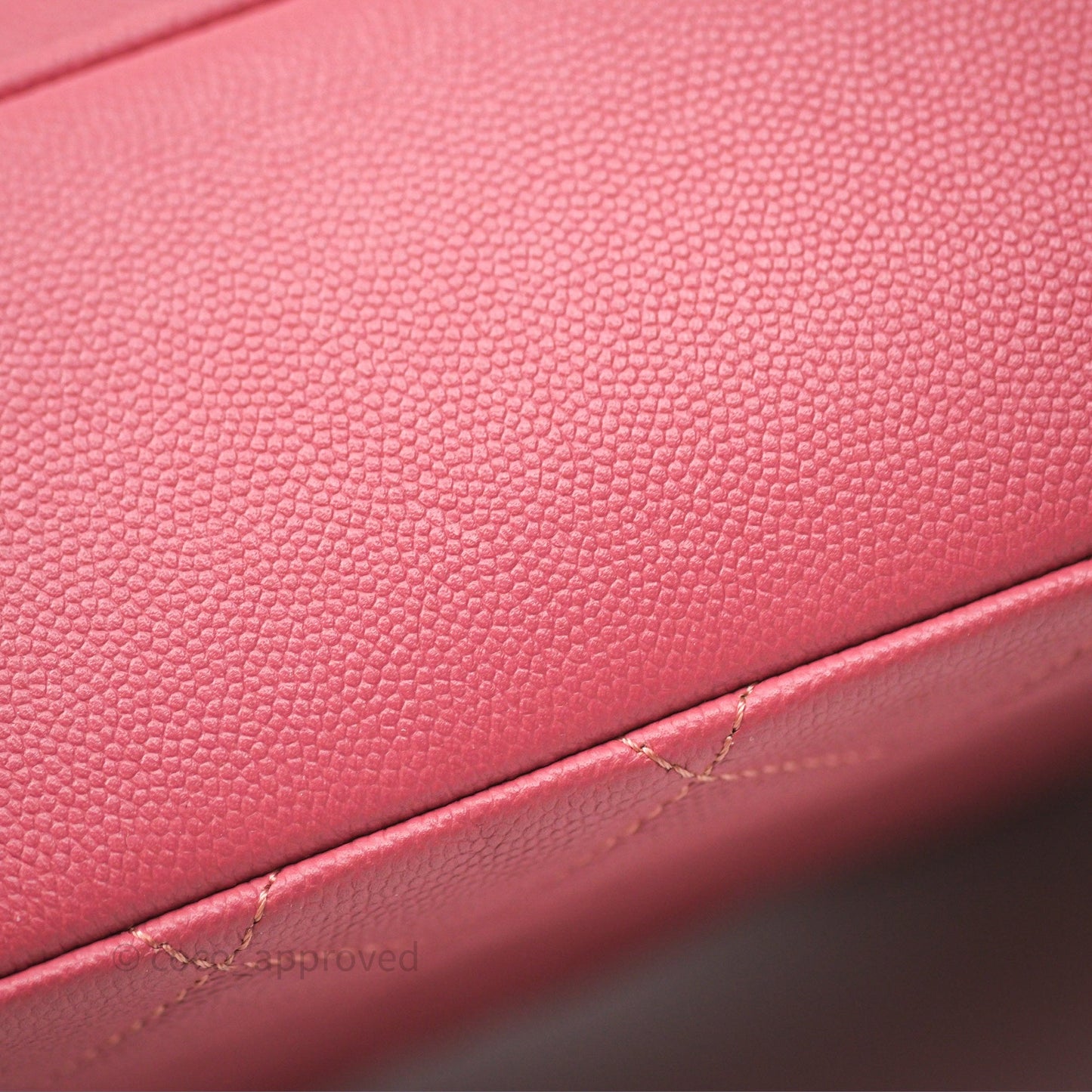 Chanel Quilted Medium Business Affinity Flap Rose Pink Caviar Gold Hardware