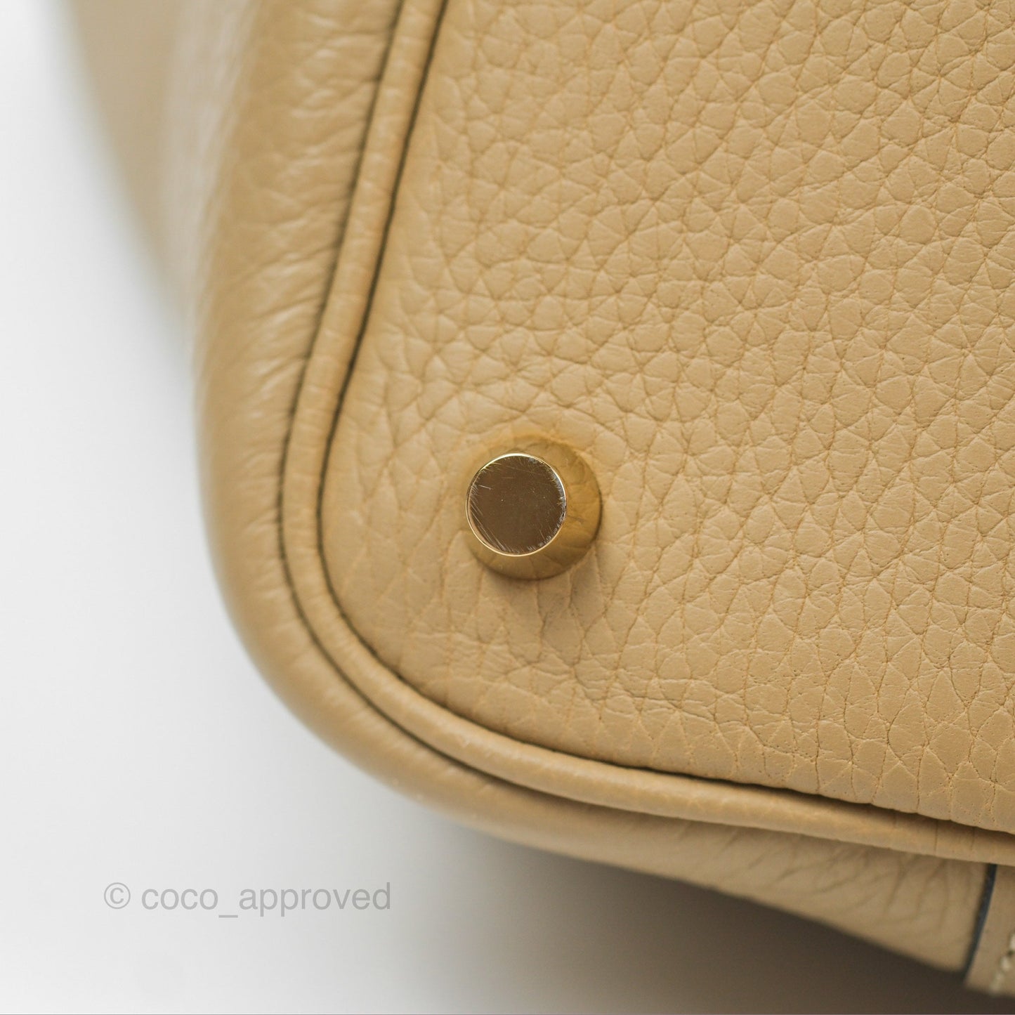Hermès Picotin 18 Trench Clemence Gold Hardware