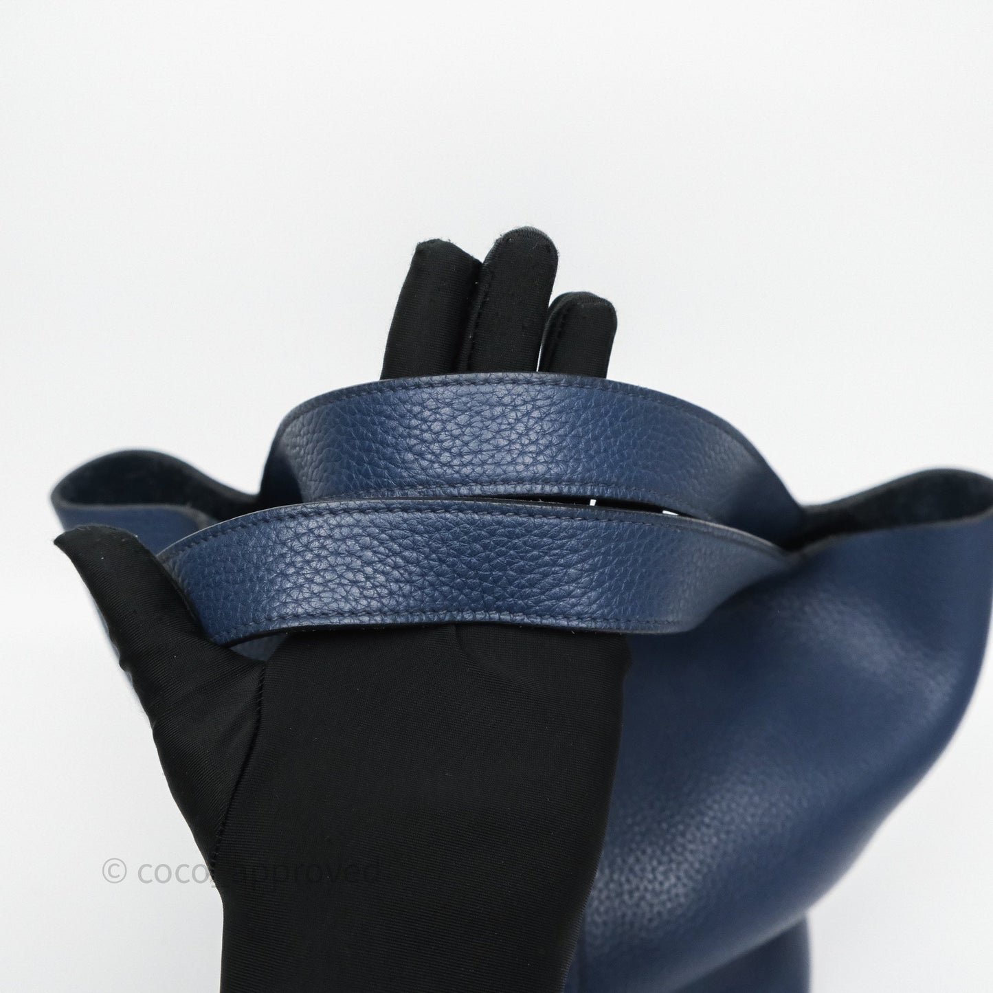 Hermès Picotin 22 Bleu Nuit 2Z Clemence Palladium Hardware