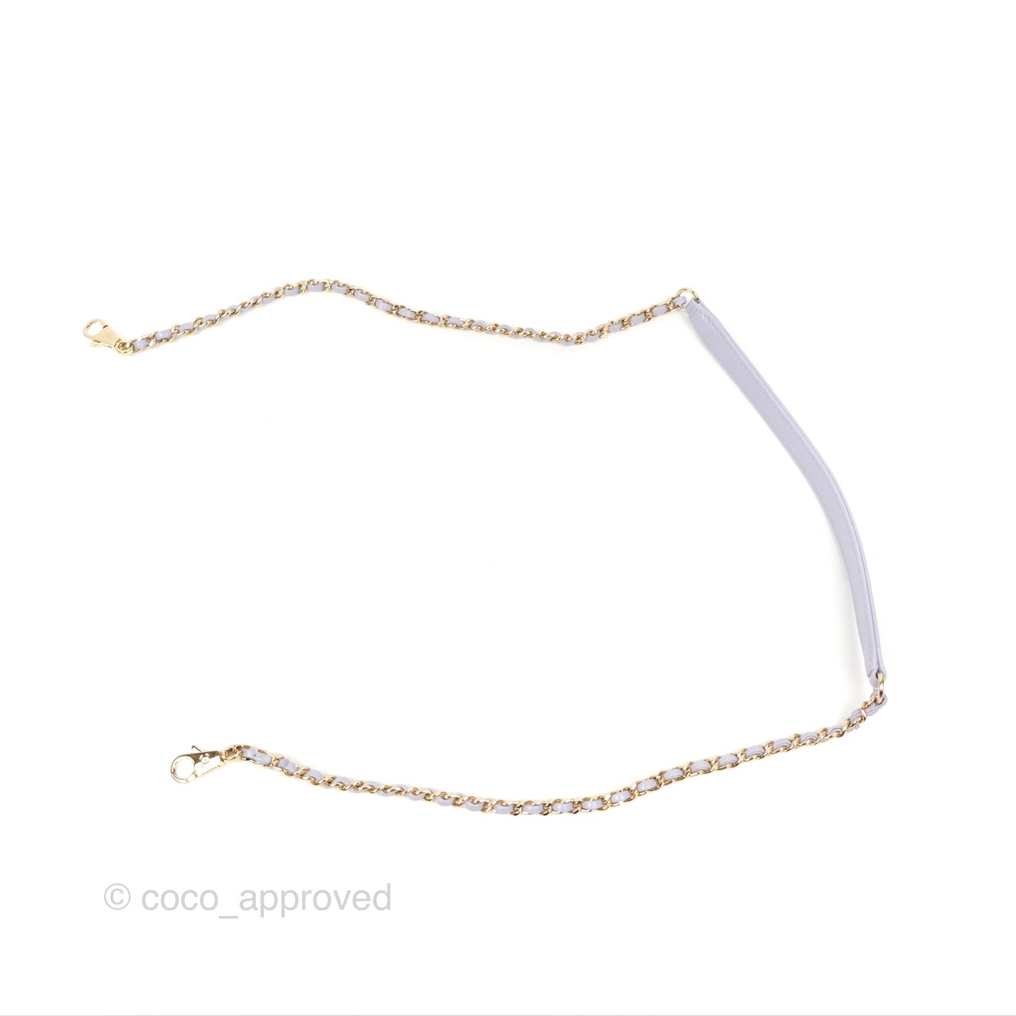 Chanel Small Coco Handle Quilted Lilac Caviar Gold Hardware