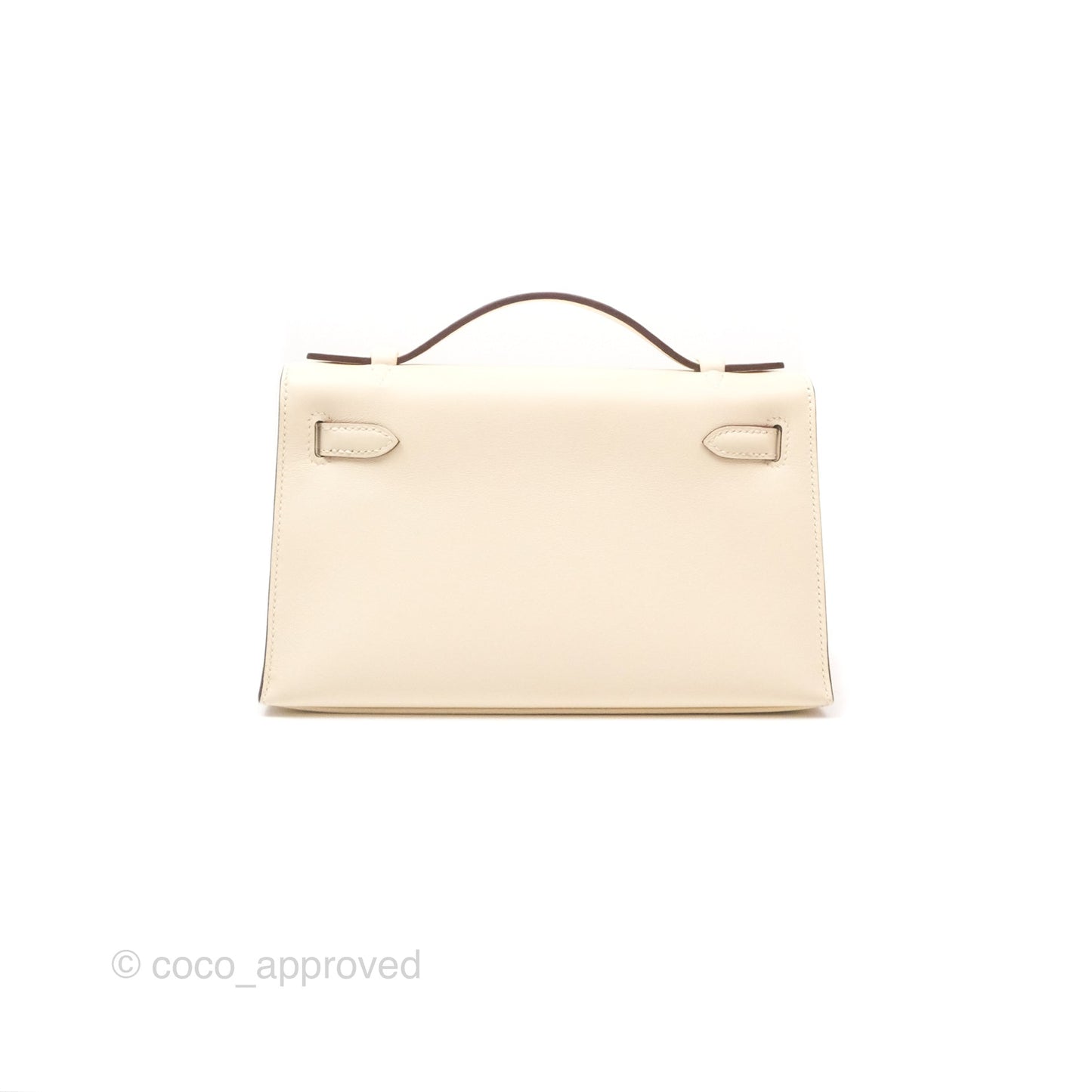 Hermès Kelly Mini Pochette Nata I2 Swift Gold Hardware