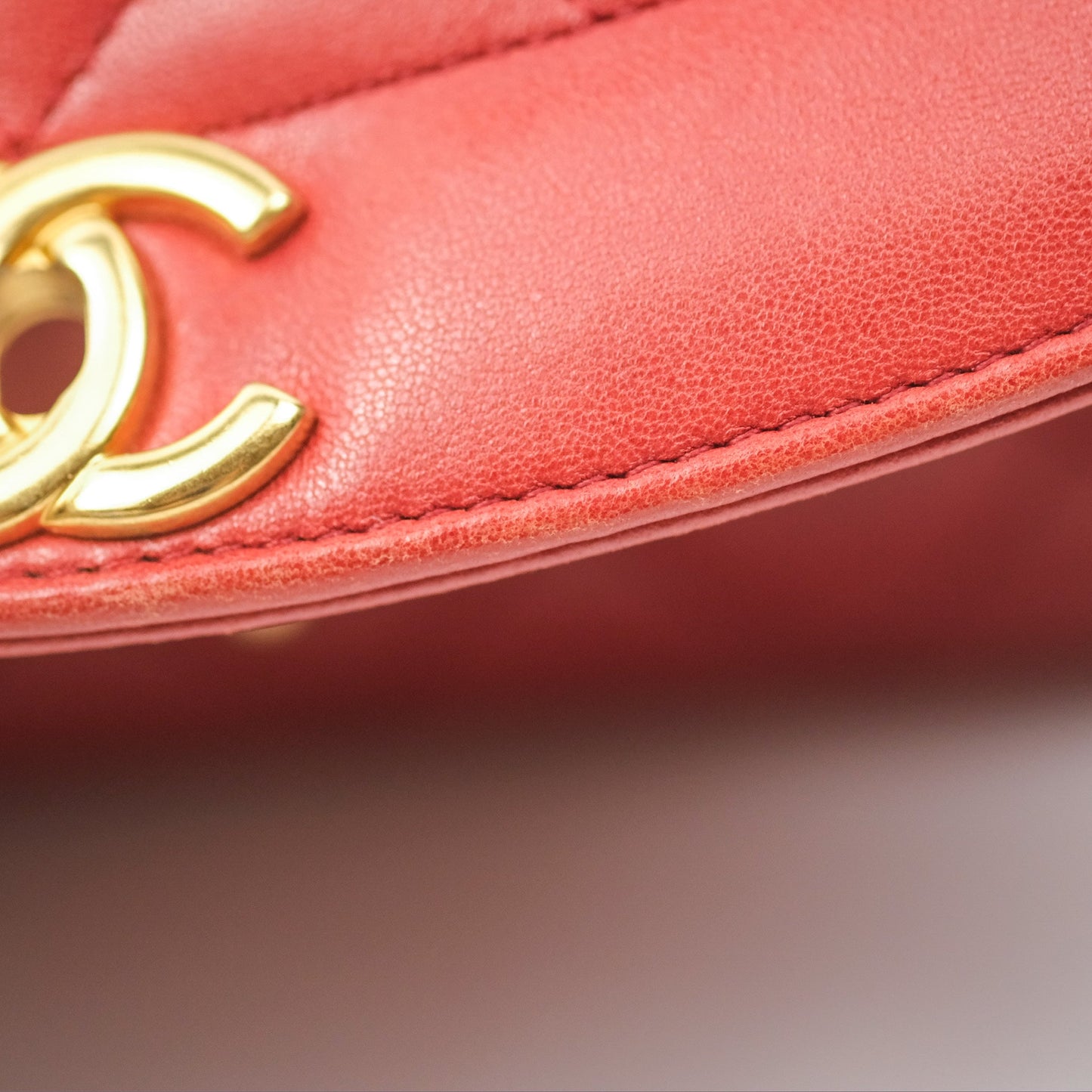 Chanel Diana Reissue Brick Red Gold Hardware