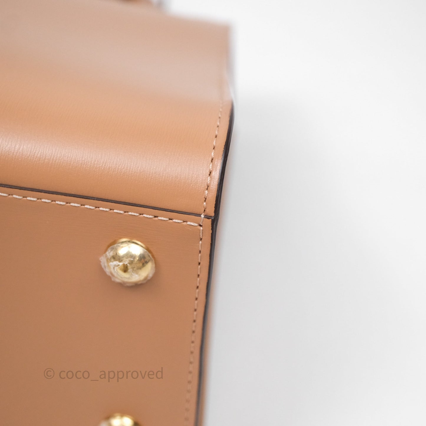 Delvaux Brillant PM Tender Beige Box Calf