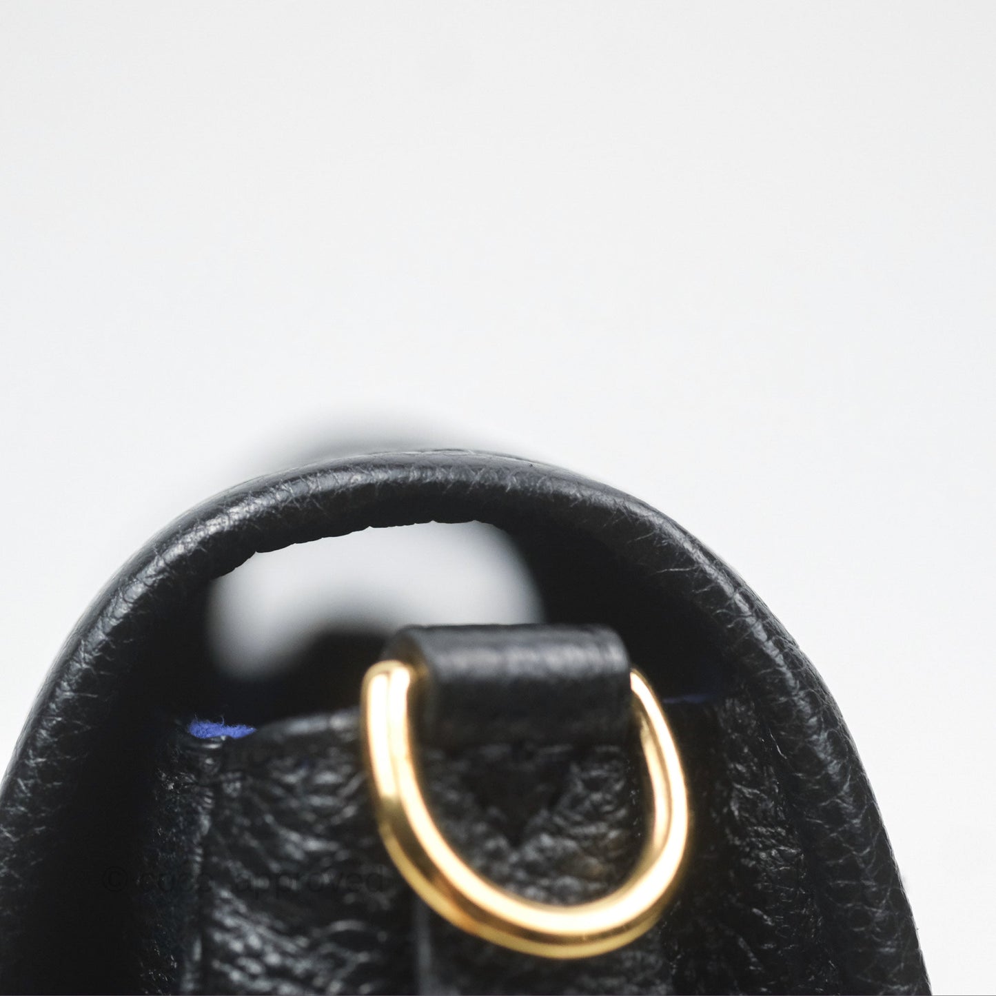 Louis Vuitton Diane Black Monogram Empreinte Leather