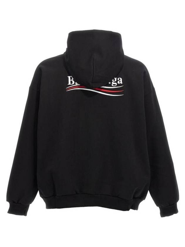 Luxury Balenciaga Political Campaign Hoodie Black