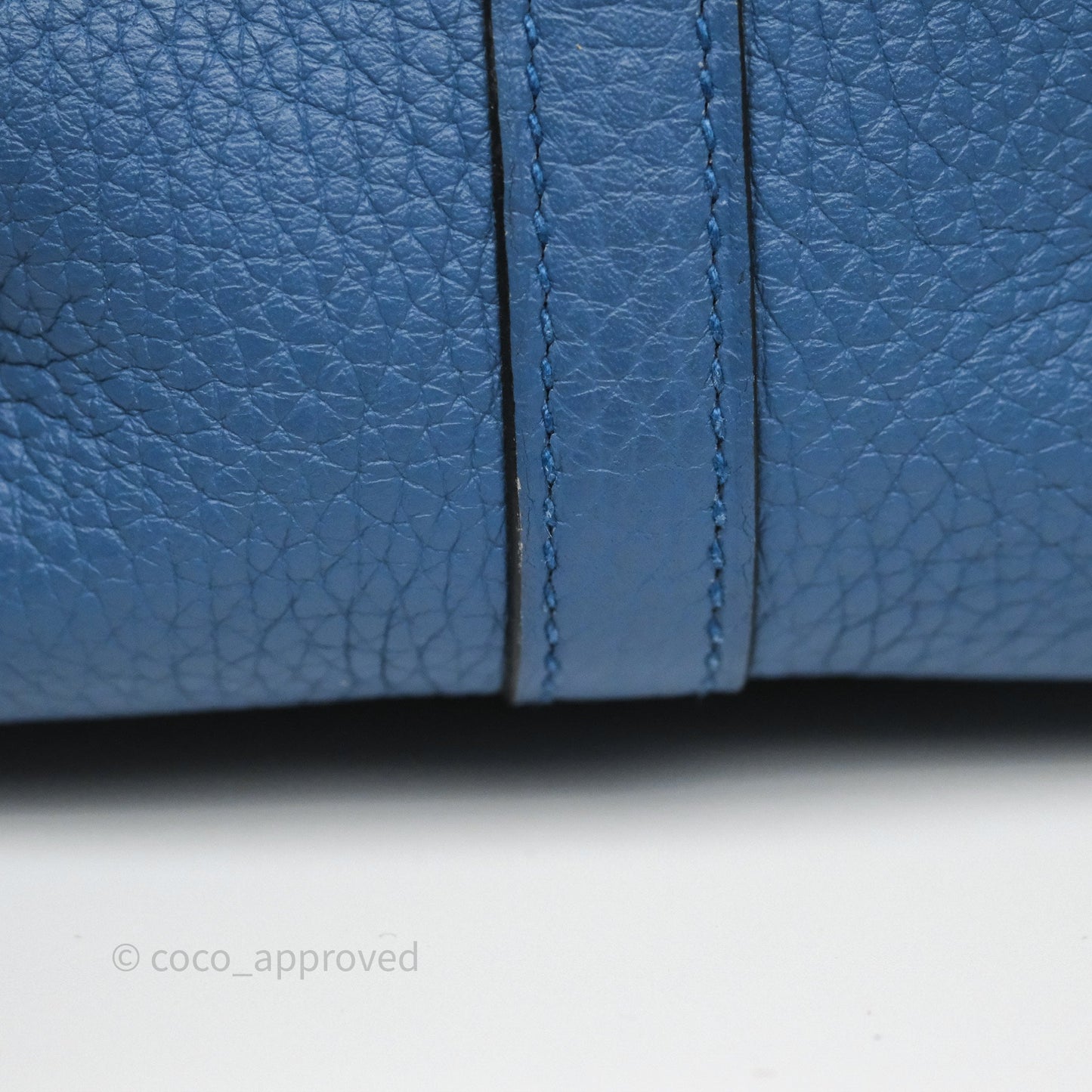 Hermès Picotin 22 Bleu Agate R2 Clemence Palladium Hardware