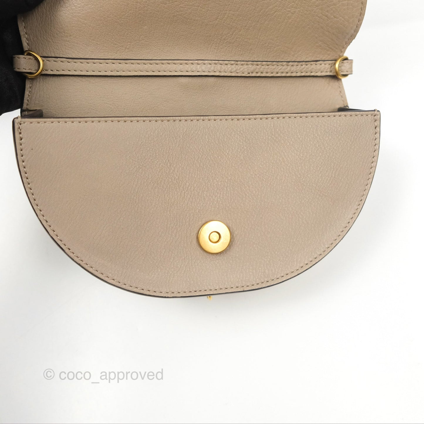 Chloé Nile Minaudière Bracelets Bag Motty Grey Calfskin