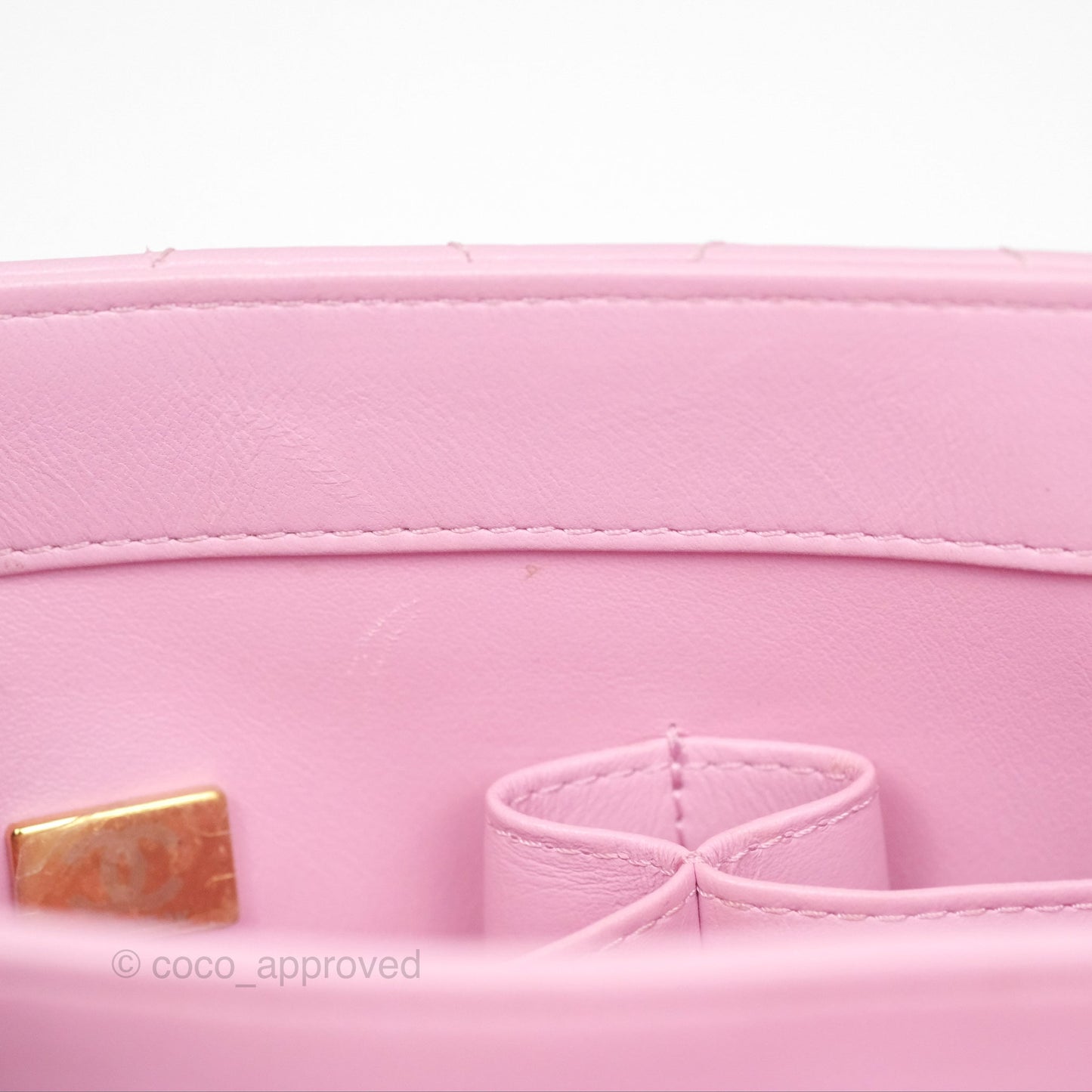 Chanel Medium Trendy CC Pink Lambskin Gold Hardware