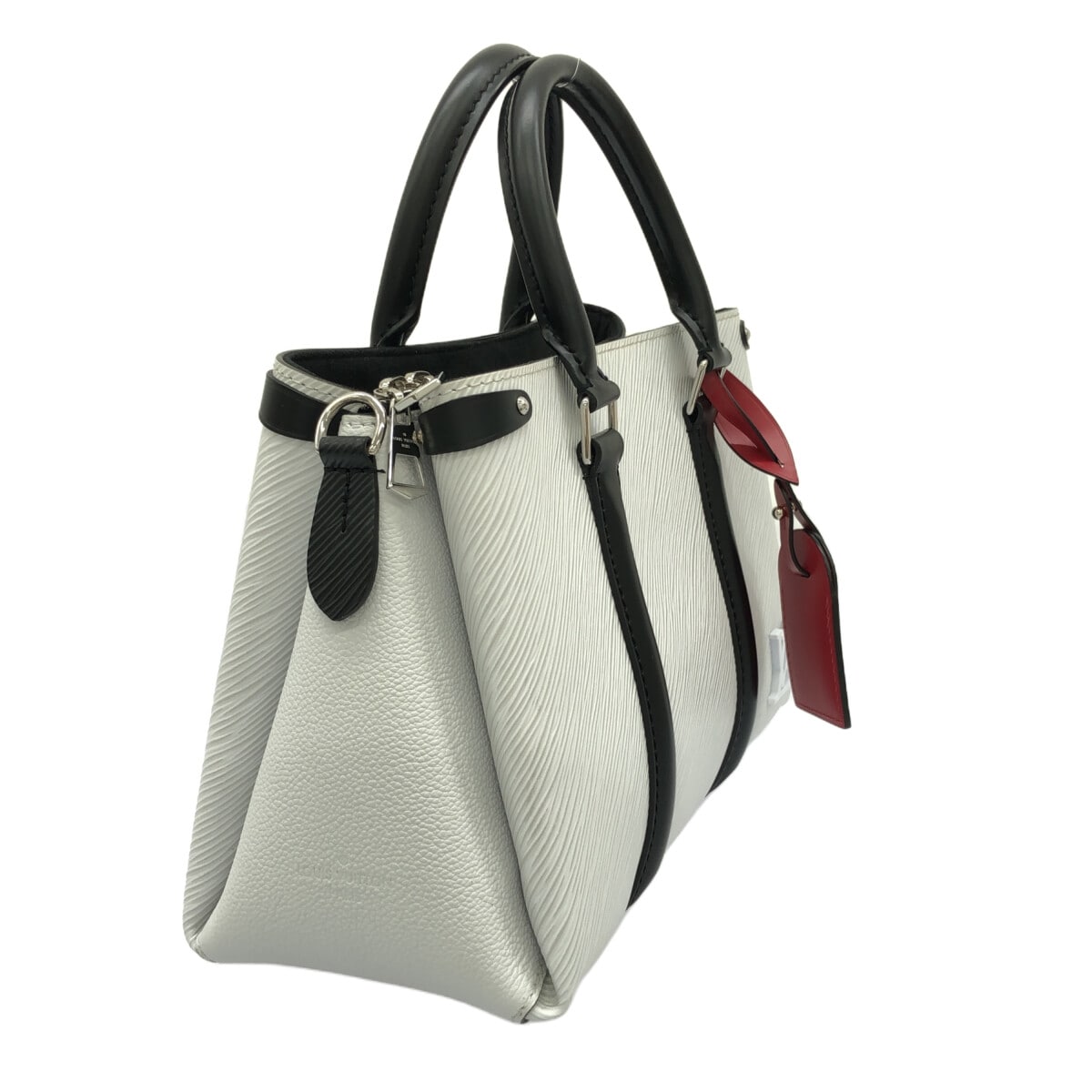 Louis Vuitton Soufflot  Leather Tote Bag ()