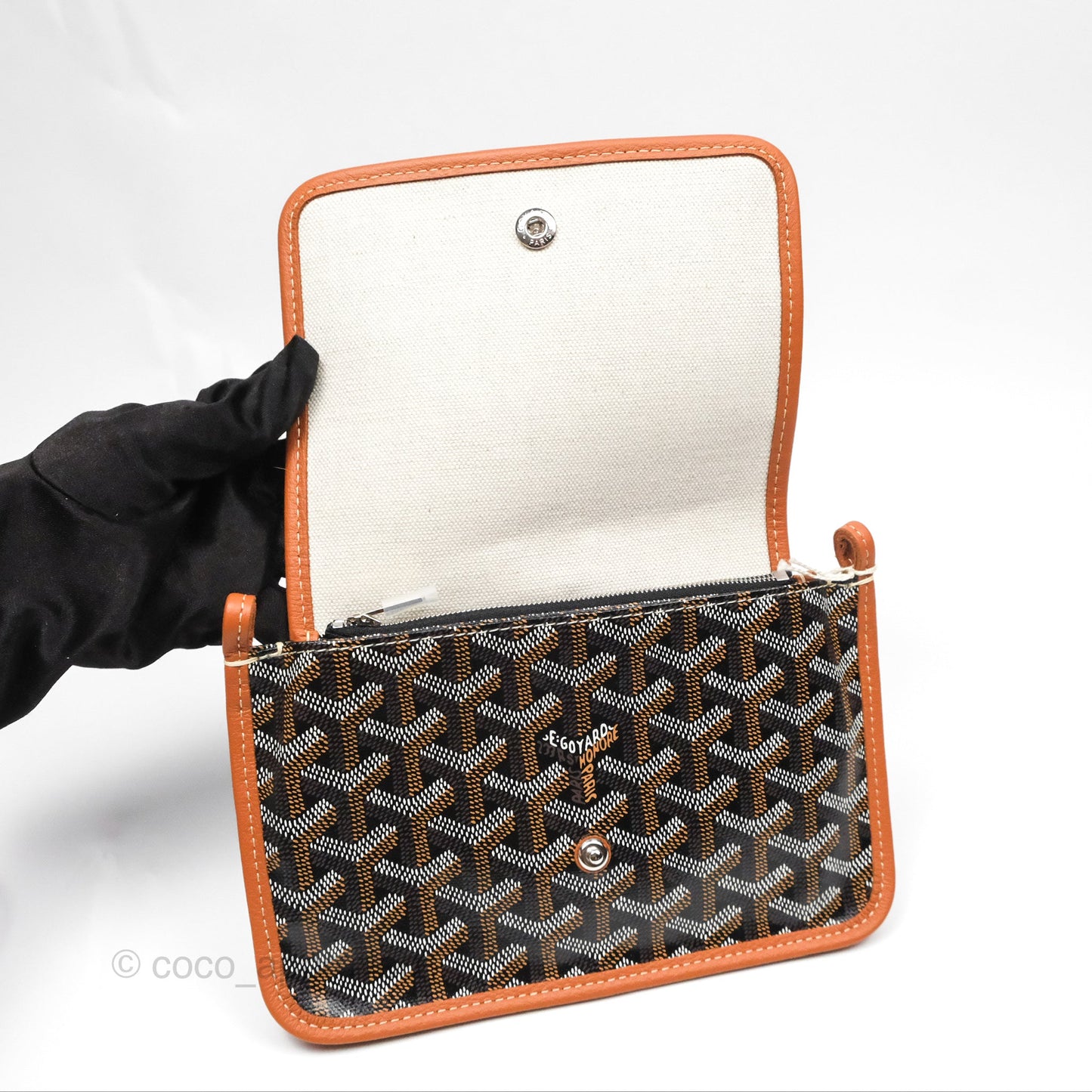 Goyard Plumet Pocket Wallet Tan