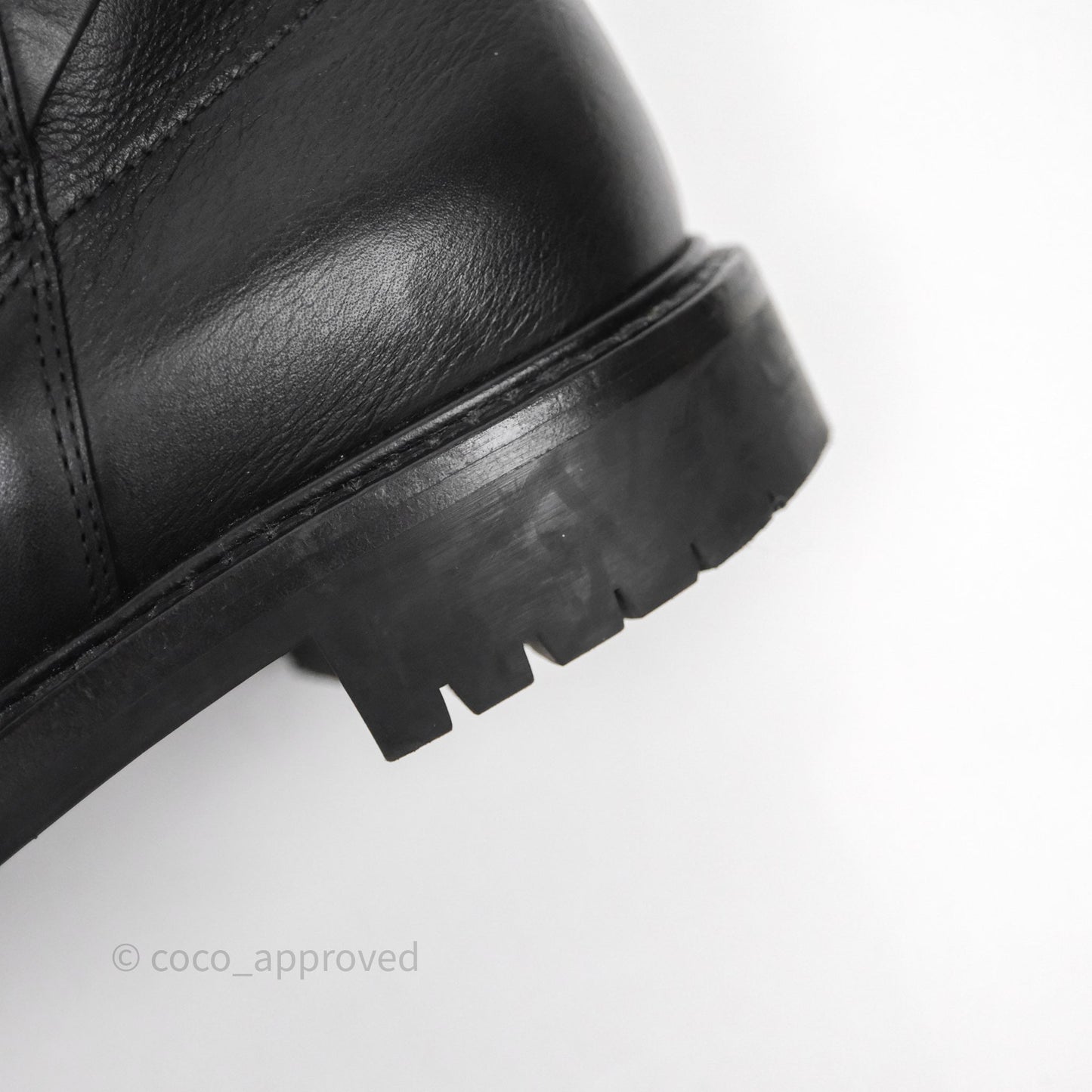 Christian Dior Empreinte Ankle Boot Black Calfskin