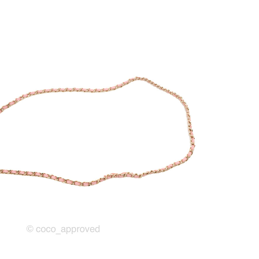 Chanel Mini Vanity With Chain Pink Caviar Gold Hardware