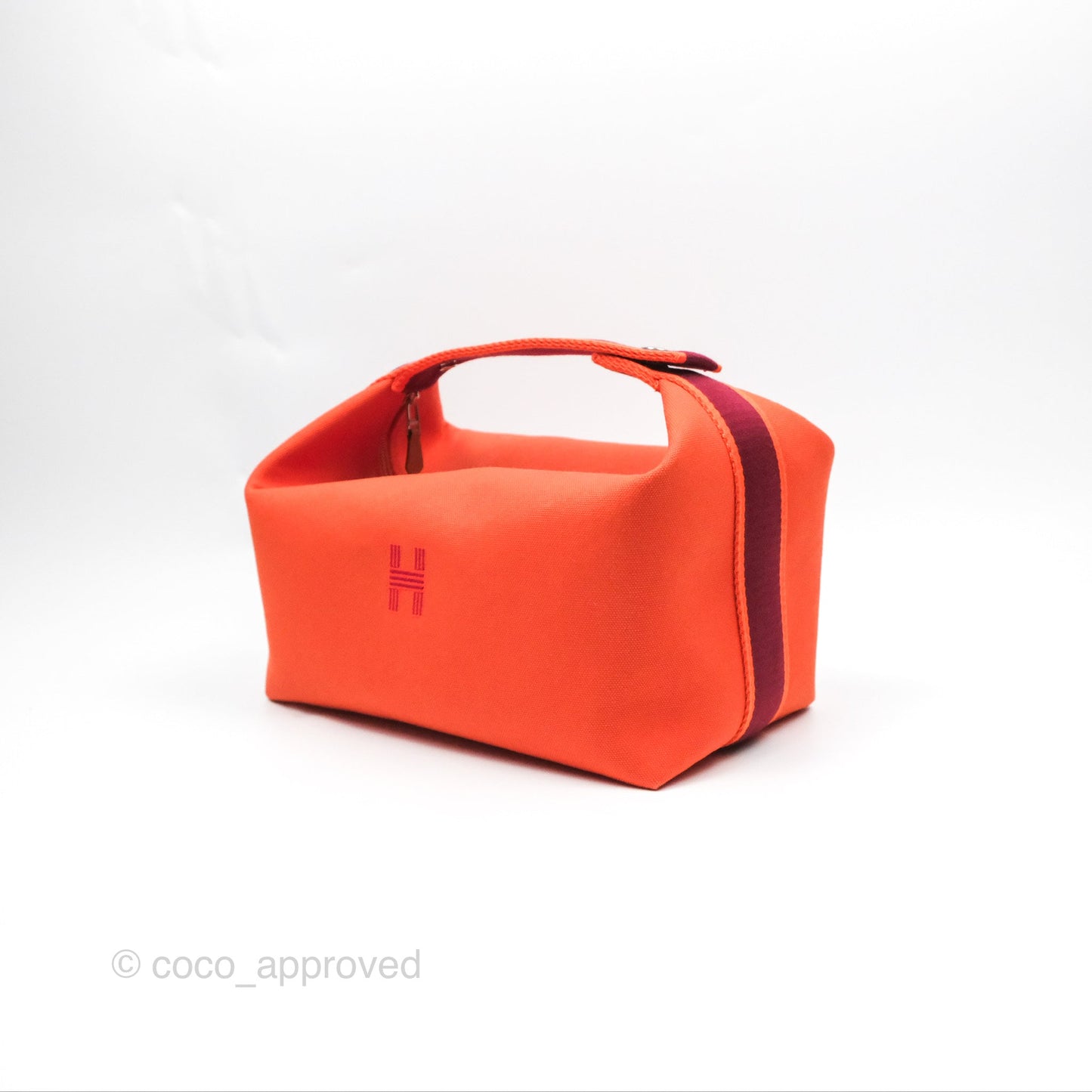 Hermès Small Bride-A-Brac Orange Feu Canvas