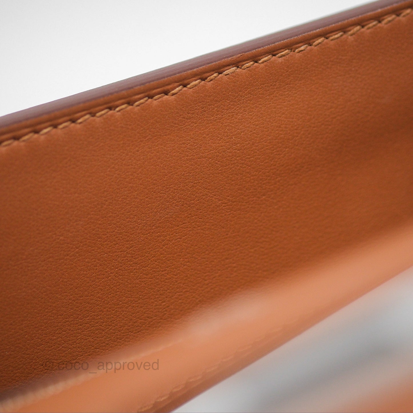 Hermès 24/24 21 Mini Gold 37 Evercolor/ Swift Palladium Hardware