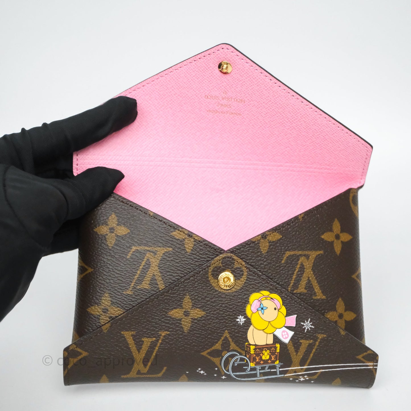 Louis Vuitton 2023 Christmas Animation Kirigami Pochette 3-in-1 Monogram Canvas