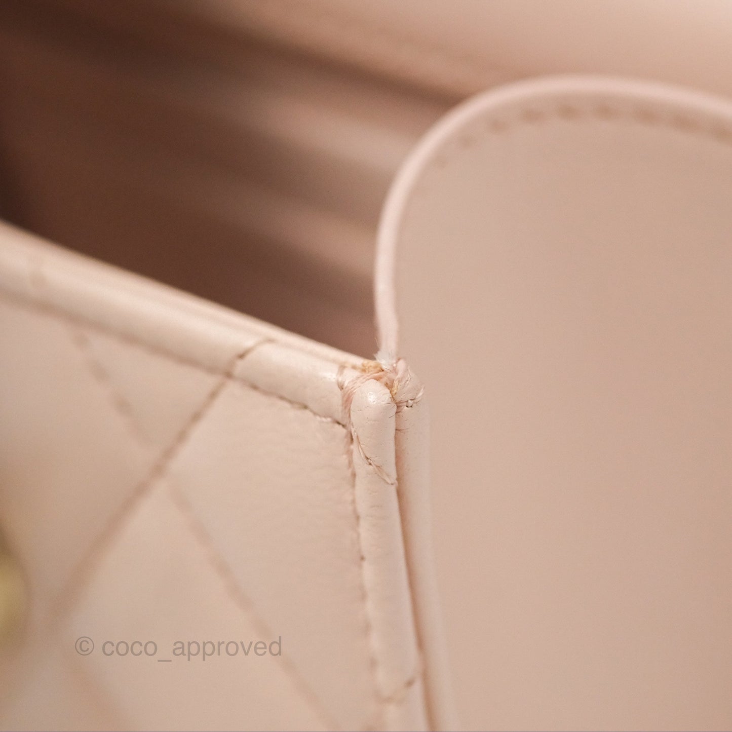 Chanel Mini Quilted Trendy CC Clutch With Chain Light Pink Lambskin Gold Hardware