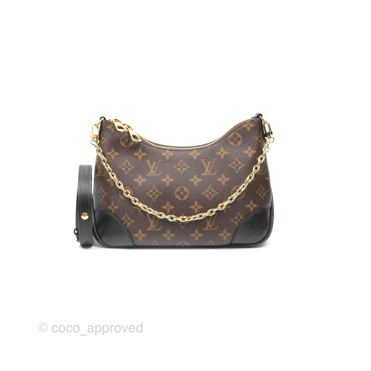 Louis Vuitton Boulogne Monogram Canvas Black