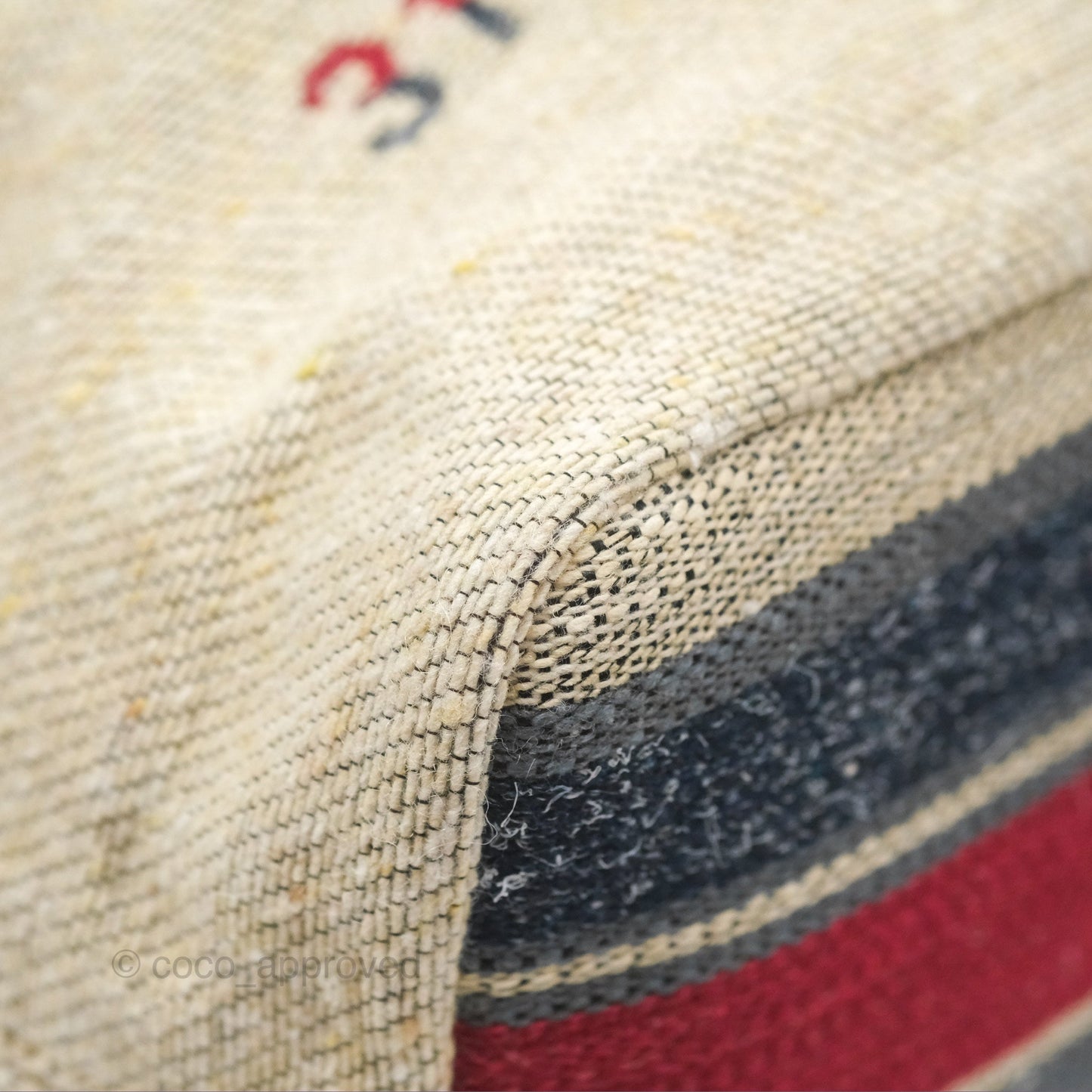 Chanel Canvas Deauville Backpack Beige