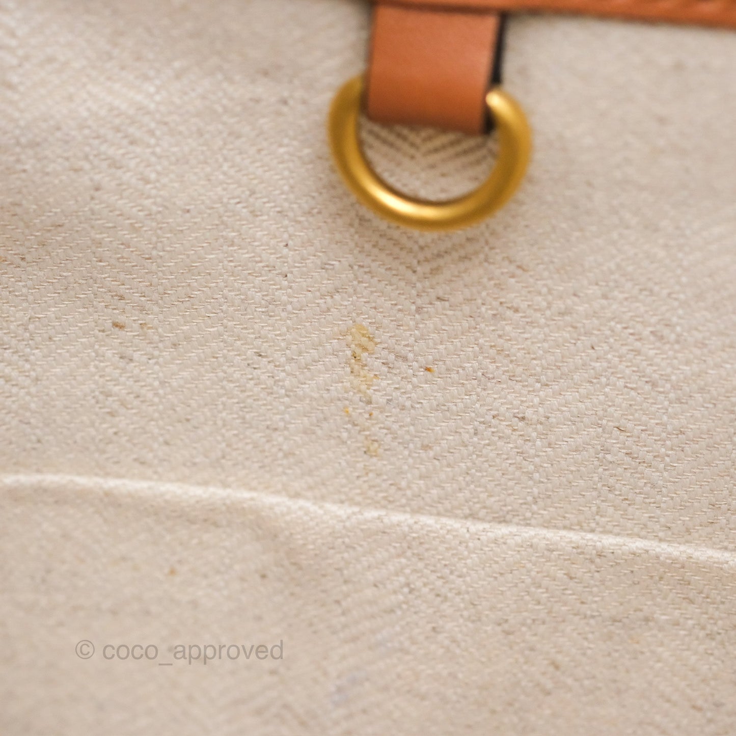 Loewe Small Hammock Shoulder Bag Denim Tan