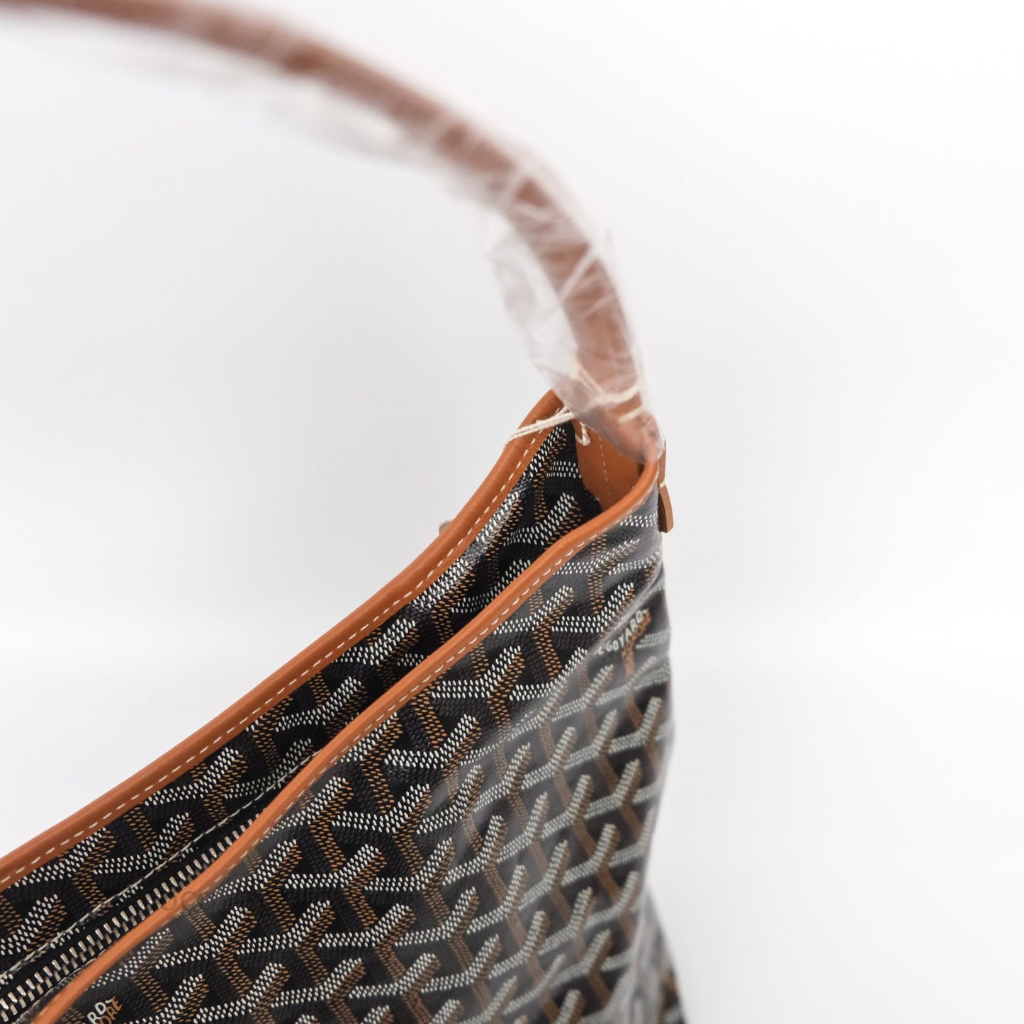 Goyard Bohème Hobo Bag Black & Tan