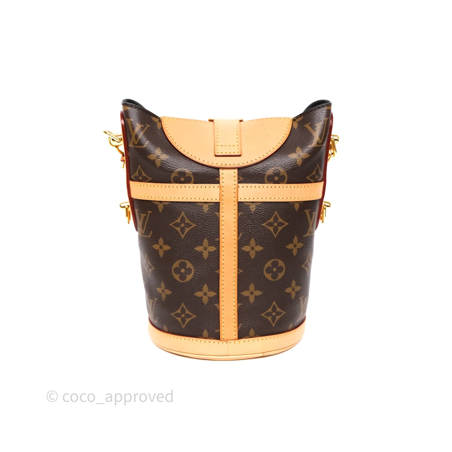 Louis Vuitton Duffle Bucket Bag Monogram Canvas