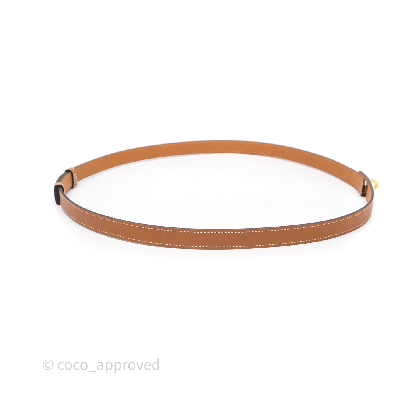 Hermès Kelly Buckle Belt Gold Epsom Gold Hardware