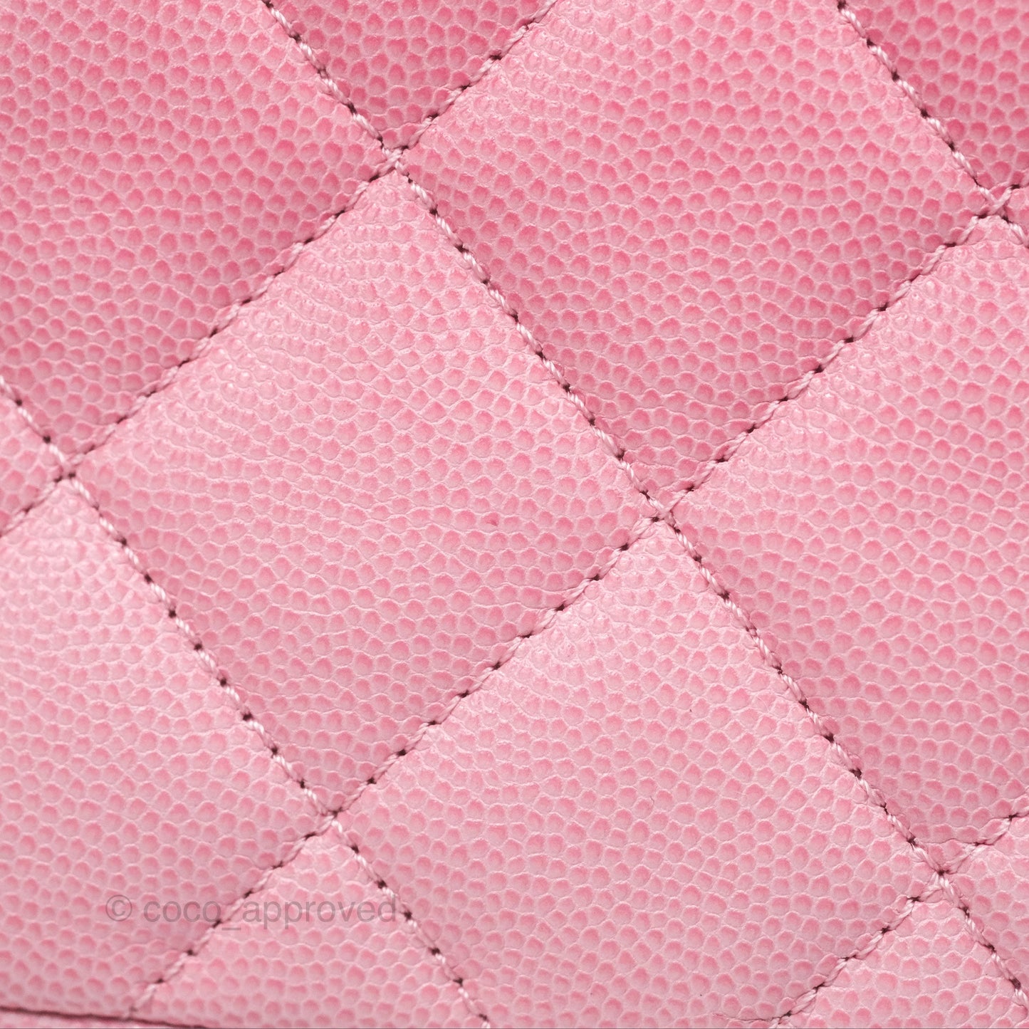 Chanel Mini Flap Bag Pink Ombre Caviar Pink Lacquered Metal Hardware 24C