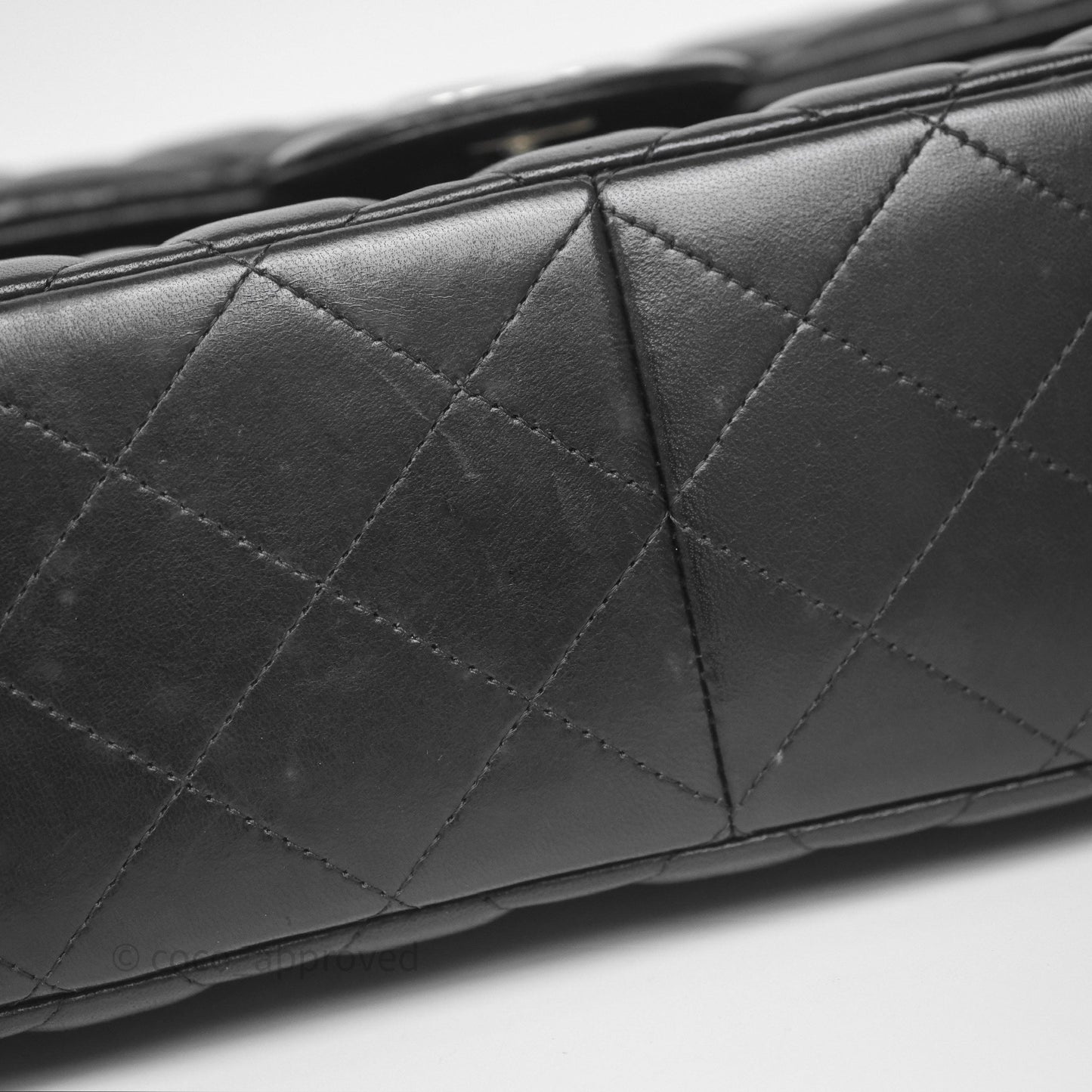 Chanel Jumbo Double Flap Black Lambskin Silver Hardware⁣⁣