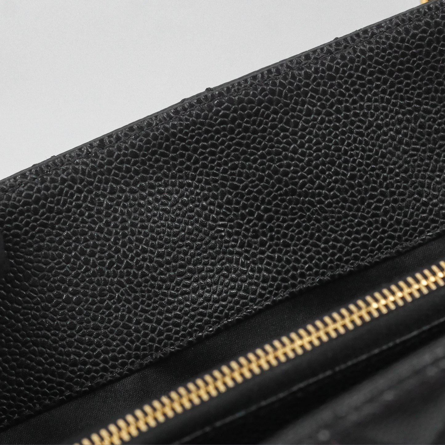 Chanel GST Black Caviar Gold Hardware