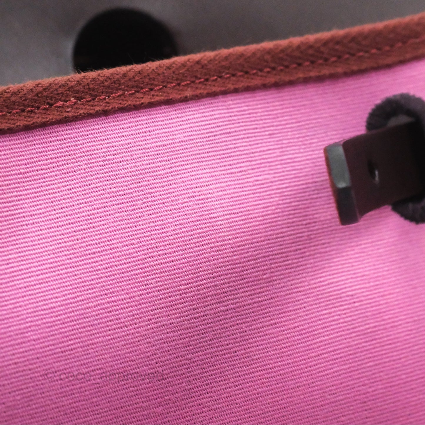 Hermès Herbag Zip 31 Retourne Rose Bubblegum L4/ Rubis B5 Canvas Palladium Hardware