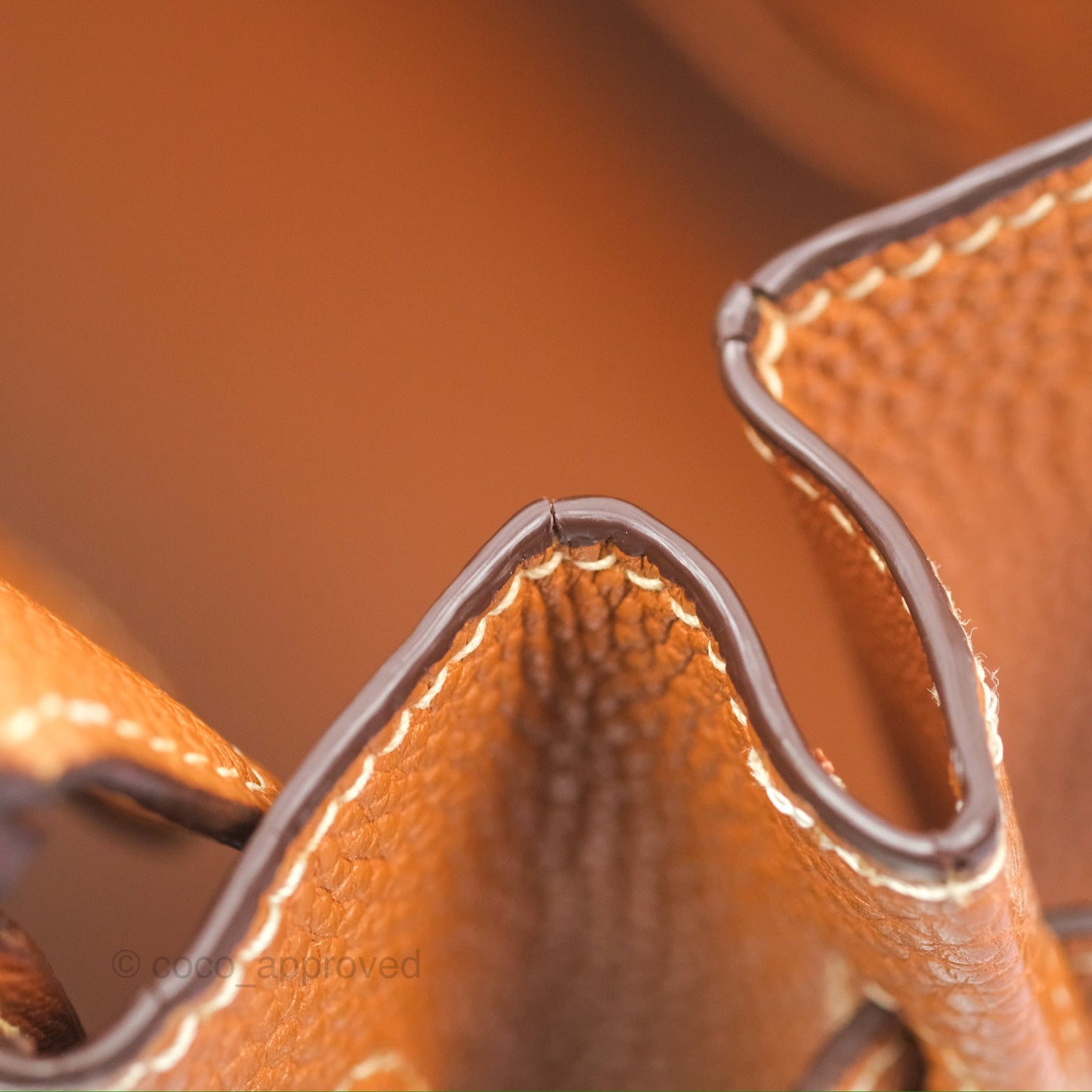 Hermès Birkin 30 Retourne Gold Clemence Palladium Hardware