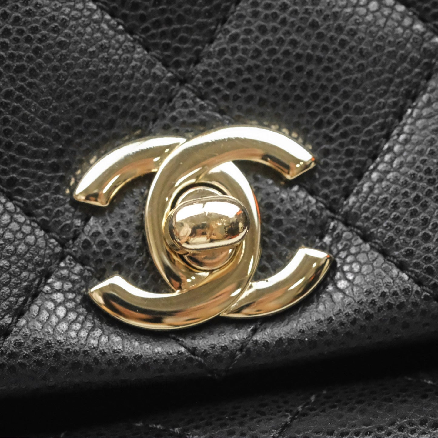 Chanel Small Duma Backpack Caviar Black Gold Hardware