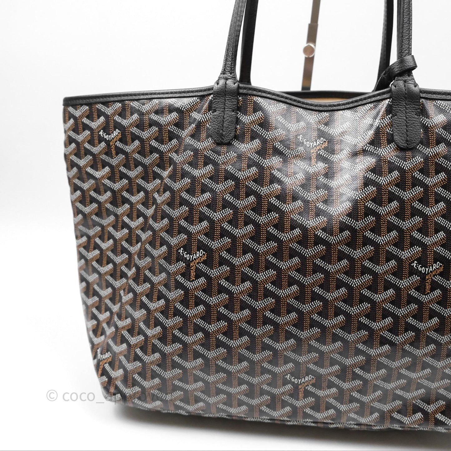 Goyard Saint Louis Tote Bag PM⁣⁣⁣⁣⁣⁣⁣⁣⁣⁣⁣⁣⁣⁣⁣⁣⁣⁣⁣⁣ Black Noir Canvas