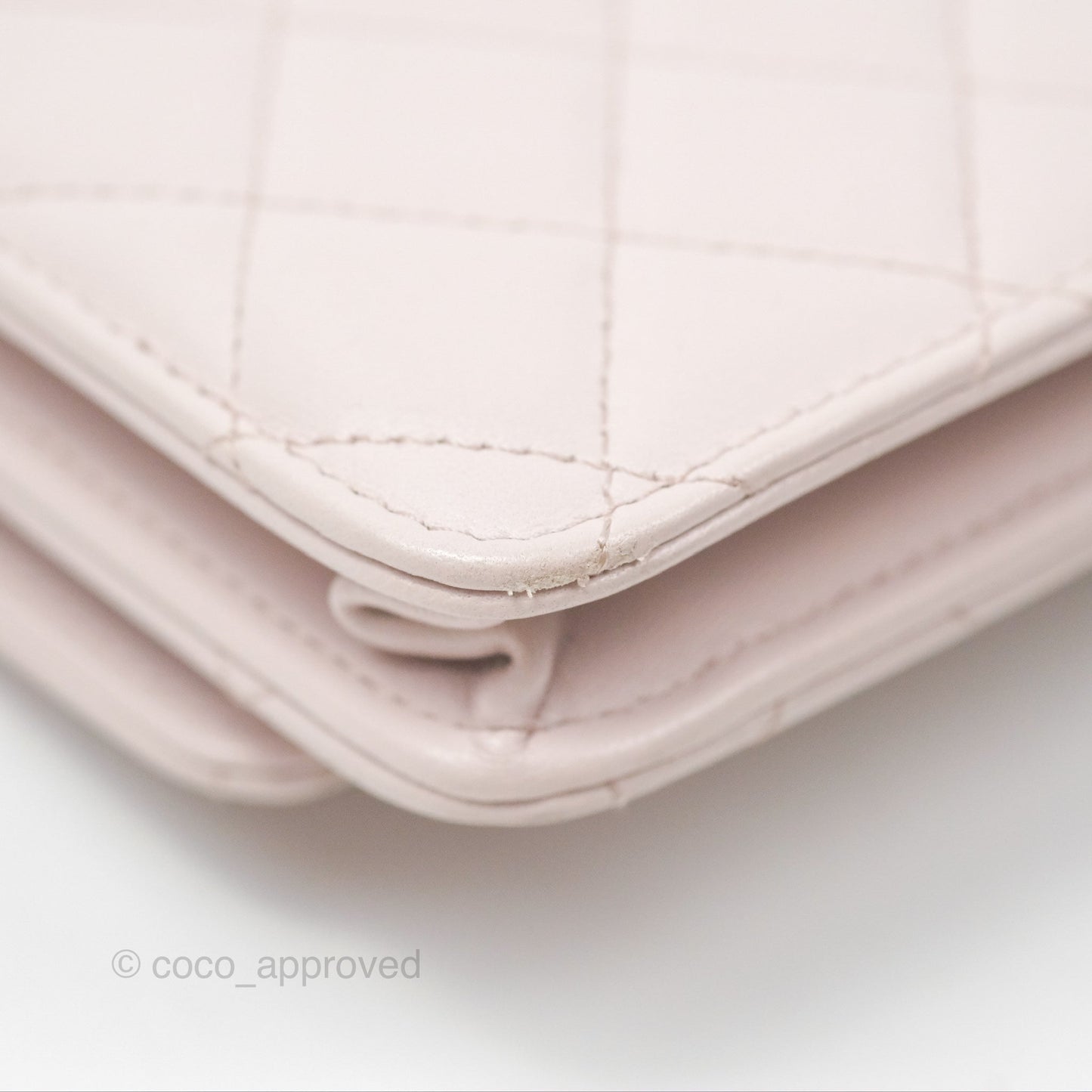 Chanel Trendy CC WOC Quilted Pink Lambskin Gold Hardware