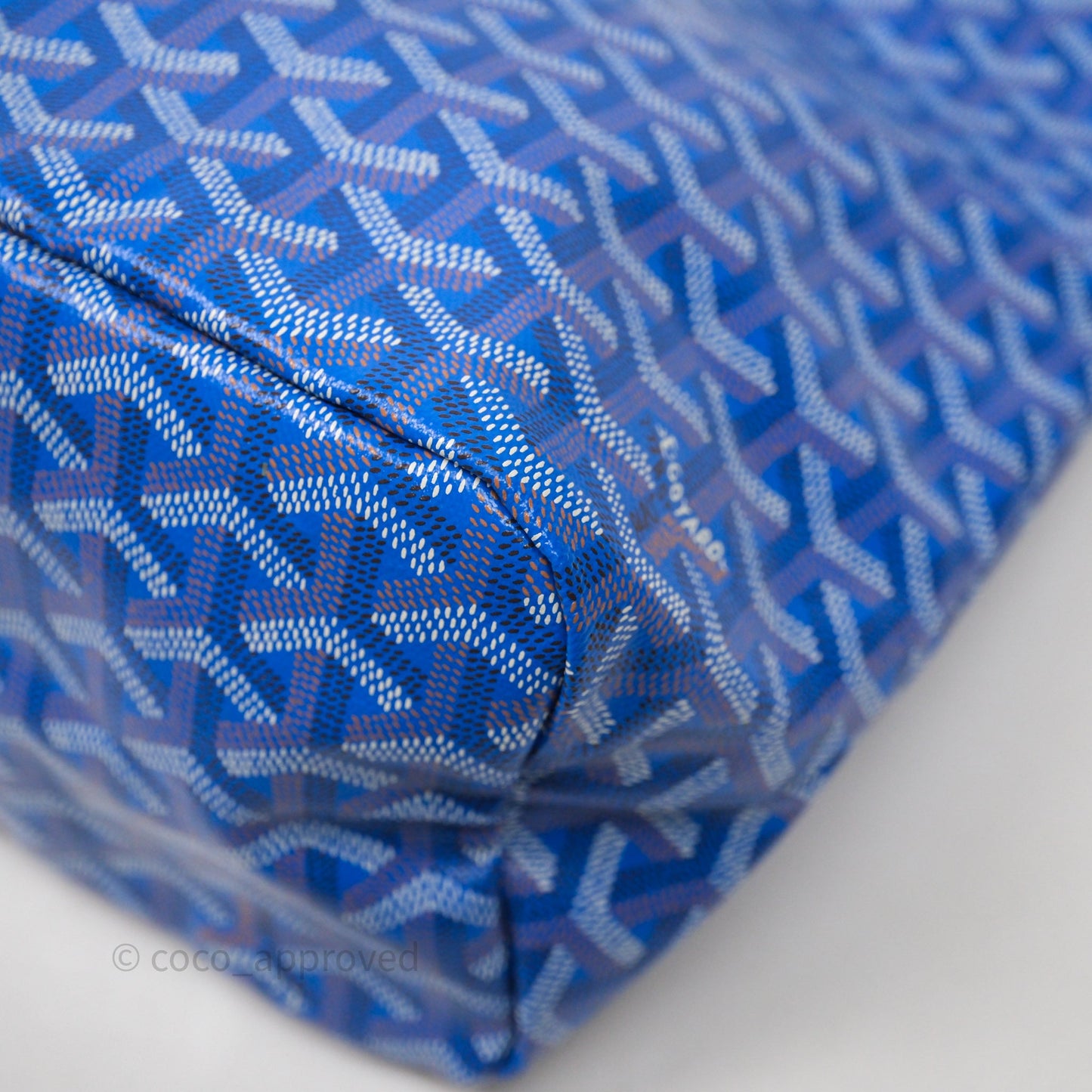 Goyard Bohème Hobo Bag Bleu Ciel Goyardine Canvas