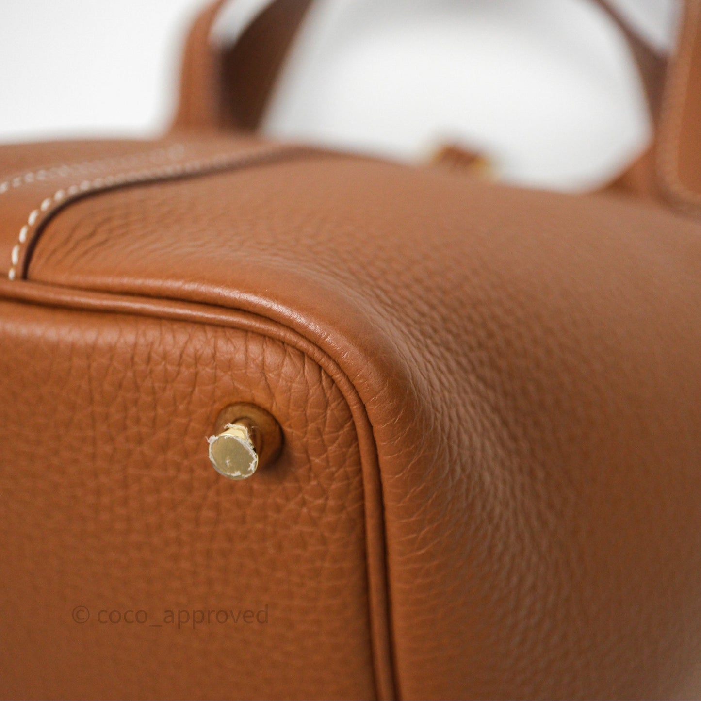 Hermès Picotin 18 Gold Clemence Gold Hardware