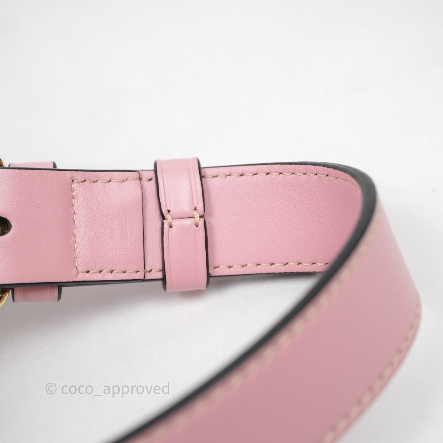 Loewe Mini Gate Belt Bag in Soft Calfskin Pink